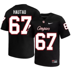 Houston Black College Football #67 2026 Hingano Hautau Men's Jerseys 540203-708