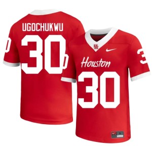 University of Houston Richmond Ugochukwu College Football Red Player Mens #30 Jersey 810154-954