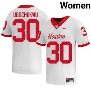 Coogs White Limited Richmond Ugochukwu College Football Womens #30 Jersey 772242-735