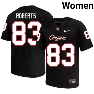 Houston Coogs NCAA Women's Black College Football Keavon Roberts #83 Jersey 690854-392