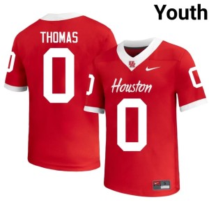 Coogs Amare Thomas Player #0 Red College Football Youth Jerseys 592241-975