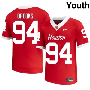 UH #94 College Football Carmello Brooks 2026 Youth Red Jerseys 791430-824