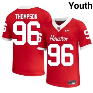 Cougars Alumni Youth #96 College Football Red Eythan Thompson Jerseys 806910-933