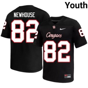 Houston Cougars Jack Newhouse Black Limited Youth College Football #82 Jersey 129063-392