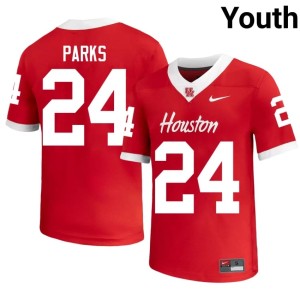 Coogs College Football #24 Red Keany Parks Youth 2026 Jersey 873226-871