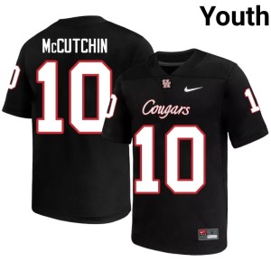 University of Houston Cougars College Football #10 Black Youth NCAA Latreveon McCutchin Jerseys 455213-876