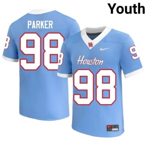 Houston Youth Myles Parker #98 University Blue College Football Jersey 879691-918
