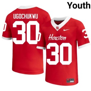 Houston Red Stitched College Football Richmond Ugochukwu Youth #30 Jersey 185377-471