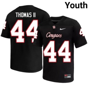 University of Houston Cougars Rodney Thomas II Youth #44 University Black College Football Jersey 881026-427