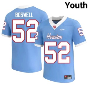 Cougars Anthony Boswell Youth 2026-27 Blue #52 College Football Jerseys 567935-382