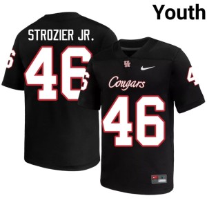 University of Houston College Football #46 Alumni Black Youth Jeffrey Strozier Jr. Jerseys 635506-901