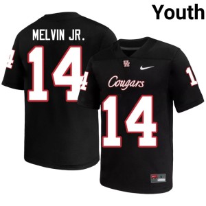 Coogs #14 Black Youth College Football Paris Melvin Jr. University Jersey 868773-591